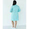 Халат медичний жіночий Сакура розмір 60 м'ятно-сірий - фото 2
