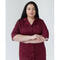 Халат медичний жіночий Софі розмір 54 марсала - фото 2