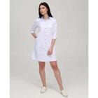 Купити Халат медичний жіночий Манхеттен розмір 52 біло-блакитний Халат медичний жіночий Манхеттен розмір 52 біло-блакитний