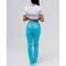 Штани медичні жіночі Торонто розмір 52 світло-бірюзовий - фото 2