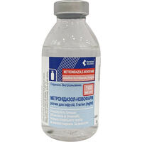 Метронідазол-Новофарм розчин д/інф. 5 мг/мл по 100 мл (пляшка)