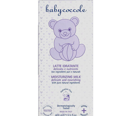 Молочко для тіла Babycoccole зволожуюче з есцином, бета-глюканом і білками з мигдалю 400 мл