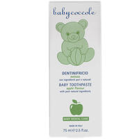 Зубная паста детская Babycoccole Яблоко с витаминами и кальцием 75 мл