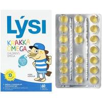 LYSI Омега-3 с витамином D д/дет. капсулы жев. №60 (3 блистера х 20 капсул)