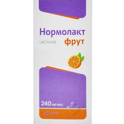 Нормолакт Фрут сироп 667 мг/мл по 240 мл (флакон)