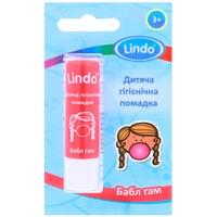 Помада гігієнічна дитяча Lindo U 771 Бабл гам 4,5 г