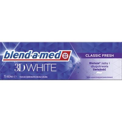 Зубна паста Blend-A-Med 3D White Класична свіжість 75 мл
