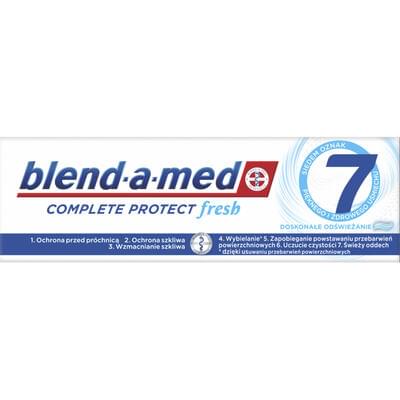 Зубная паста Blend-A-Med Complete 7 Защита и свежесть экстрасвежесть 75 мл