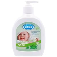 Крем-мыло жидкое детское Lindo U 760 с экстрактом алоэ 300 мл