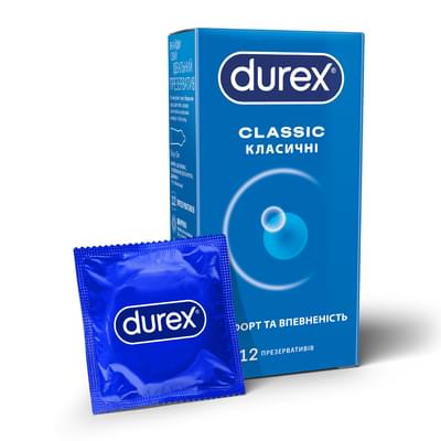 Презервативи Durex Classic 12 шт.