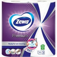 Полотенца бумажные Zewa Premium 2-х слойные 90 листов 2 рулона