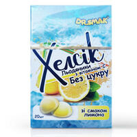 Леденцы с витамином С Dr.Smak Хелсик без сахара со вкусом лимона 20 шт.