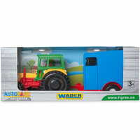 Іграшка Wader 39009 Трактор із причепом