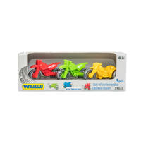 Набор игровой Wader 39545 Авто Kid cars Мотоциклы 3 шт.