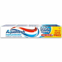 Зубная паста Aquafresh 3 Fresh & Minty Освежающе-мятная 125 мл