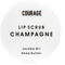 Скраб для губ Courage Lip scrub Champange 9 г - фото 2