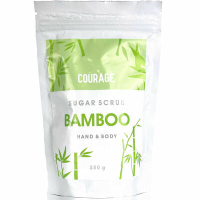 Скраб для тіла Courage Sugar scrub Бамбук цукровий 250 г