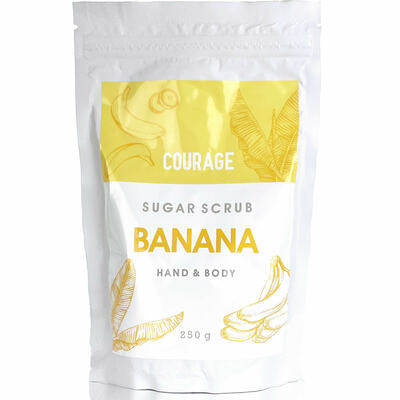 Скраб для тіла Courage Sugar scrub Банан цукровий 250 г