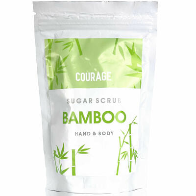 Скраб для тіла Courage Sugar scrub mini Бамбук цукровий 50 г