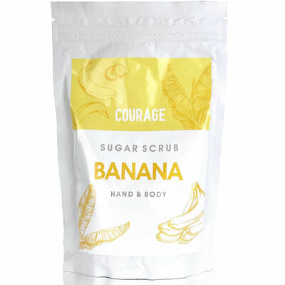 Скраб для тіла Courage Sugar scrub mini Банан цукровий 50 г