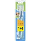 Зубная щетка Oral-B 1 - 2 - 3 Чистота! Свежесть! Сила! Clean Fresh Strong 40 средней жесткости 2 шт.