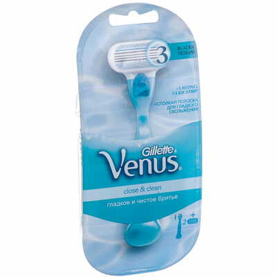 Бритва Gillette Venus с 2 сменными касетами