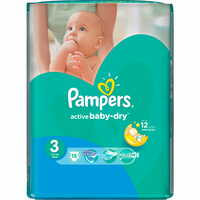 Подгузники Pampers Active Baby-Dry размер 3, 5-9 кг, 15 шт.