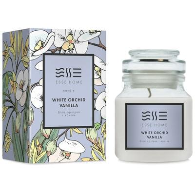 Арома-свеча Esse Home Белая орхидея и ваниль 100 г