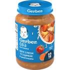 Пюре мясо-овощное Gerber Овощи с рисом и индейкой 190 г