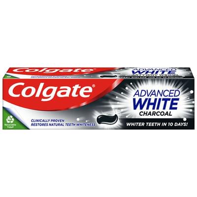 Зубна паста Colgate Advanced White Charcoal відбілююча з вугіллям 75 мл