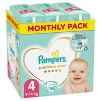 Подгузники Pampers Premium Care Maxi размер 4, 9-14 кг, 168 шт.