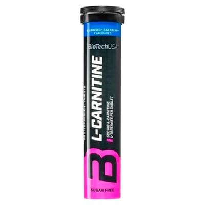 Карнитин BiotechUSA Effervescent blueberry-raspberry таблетки №20