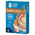 Каша молочна Gerber Пшенично-вівсяна з яблуком та морквою з 6-ти місяців 240 г