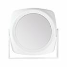 Купить Зеркало Titania 1590L двухстороннее косметическое белое 15 см Зеркало Titania 1590L двухстороннее косметическое белое 15 см