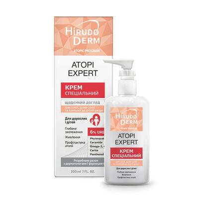 Крем для тела Hirudo Derm Atopic Program специальный для сухой, очень сухой и склонной к атопии кожи 200 мл