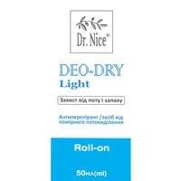 Дезодорант для тела Dr.Nice Deo-Dry Light Roll-on от пота и запаха 50 мл