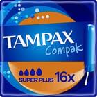 Тампоны Tampax Compak Super Plus Duo с аппликатором 16 шт.