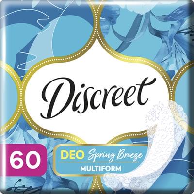 Прокладки ежедневные Discreet Deo Spring Breeze Multiform Triple 60 шт.