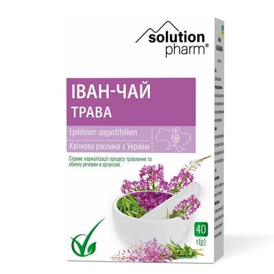 Фиточай Иван-чай Solution pharm трава 40 г (коробка с внутр. пакетом)