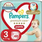 Подгузники-трусики Pampers Premium Care Pants рамер 3, 6-11 кг, 48 шт.