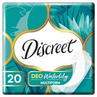 Прокладки ежедневные Discreet Deo Water Lily Multiform Single 20 шт.