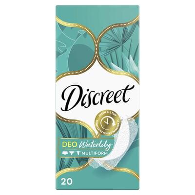 Прокладки щоденні Discreet Deo Water Lily Multiform Single 20 шт.