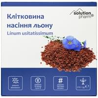 Клетчатка семян льна Solution Pharm по 210 г (коробка с внутр. пакетом)