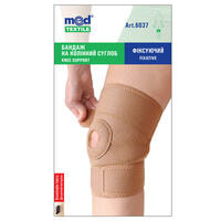 Бандаж на колінний суглоб Медтекстиль 6037 фіксуючий розмір S/М