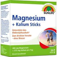 Sunlife Magnesium + Kalium Sticks для восстановления электролитного баланса №20 (стики)