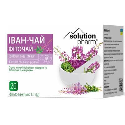 Фиточай Иван-чай Solution Pharm по 1,5 г №20 (фильтр-пакеты)