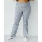 Брюки медицинские женские Белый Халат размер 60 серые