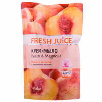 Крем-мыло жидкое Fresh Juice Peach & Magnolia дой-пак 460 мл
