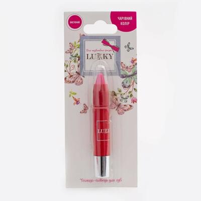 Помада-карандаш для губ детская Lukky ярко-розовая 3,5 г