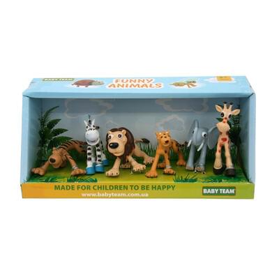 Набор игрушек Baby Team 8830 Сафари 6 шт.